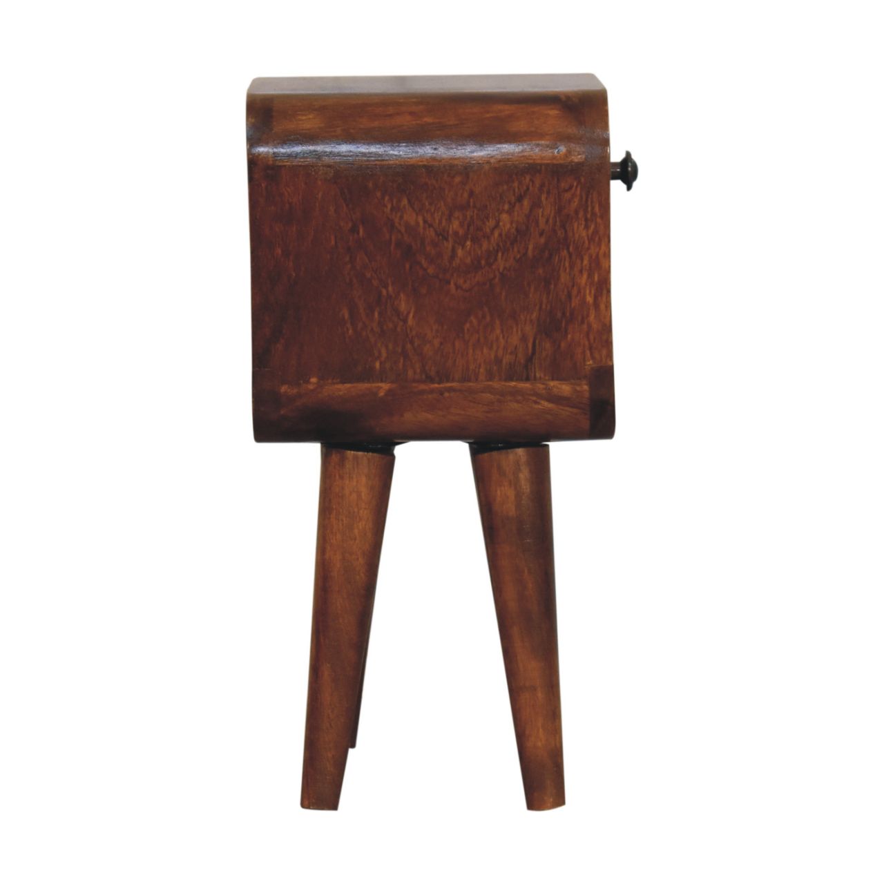 Artisan Extra Mini Chestnut Curve Lower Bedside
