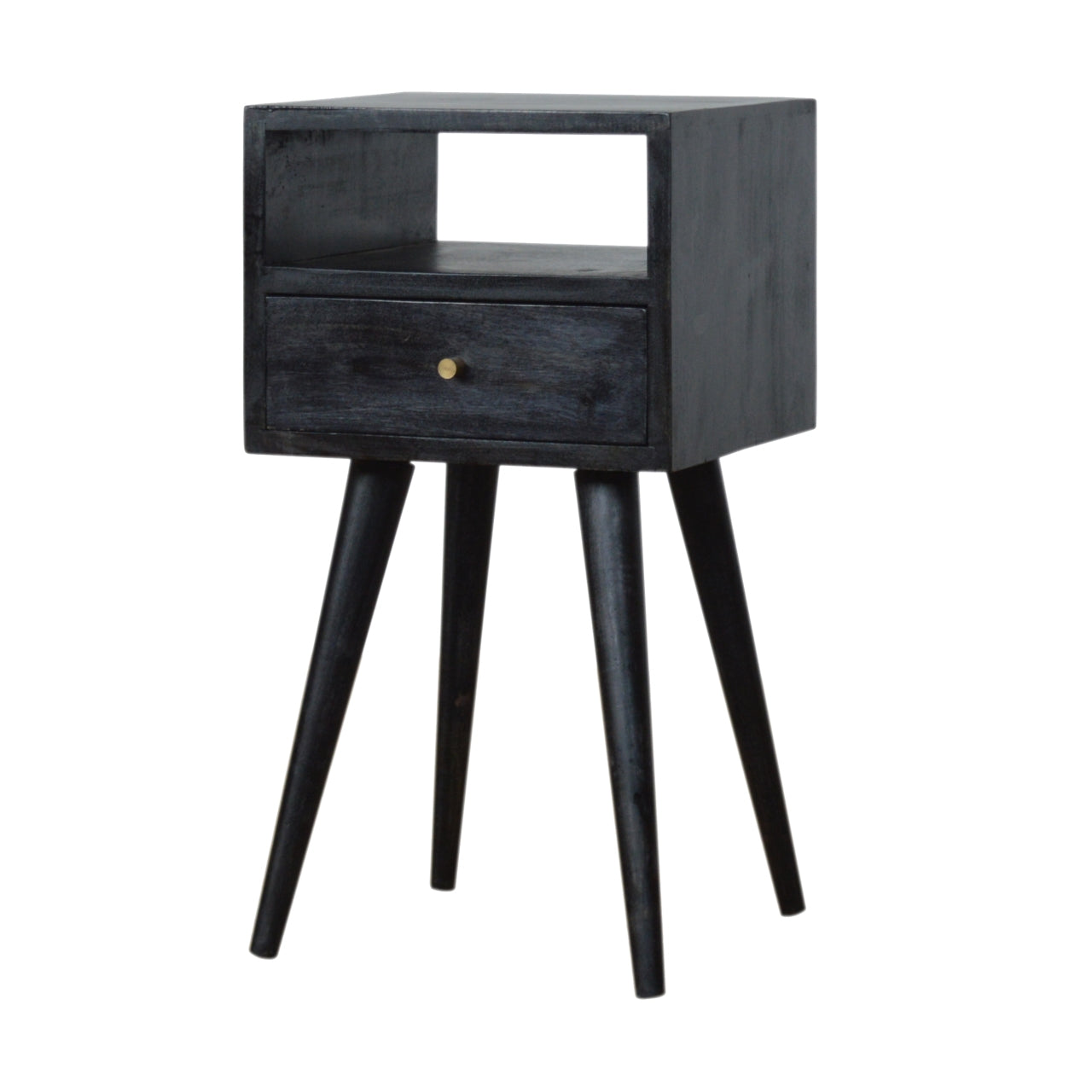 Artisan Mini Ash Black Bedside