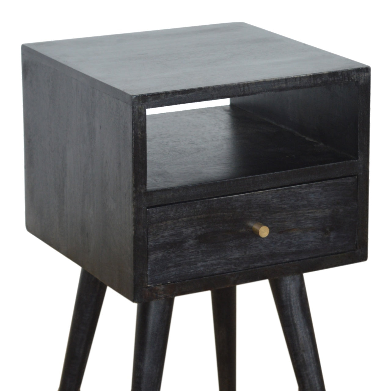 Artisan Mini Ash Black Bedside