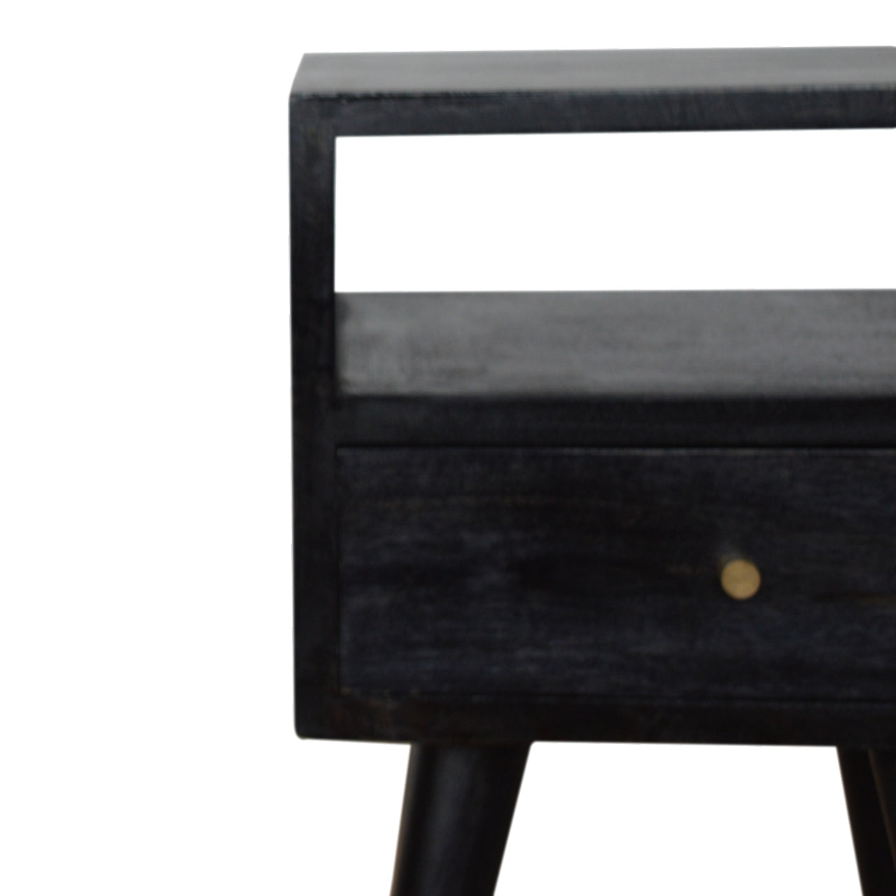 Artisan Mini Ash Black Bedside