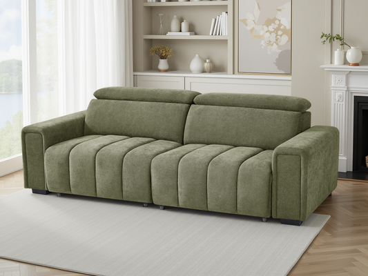 Molly Electric Sofabed Green 3 Seater