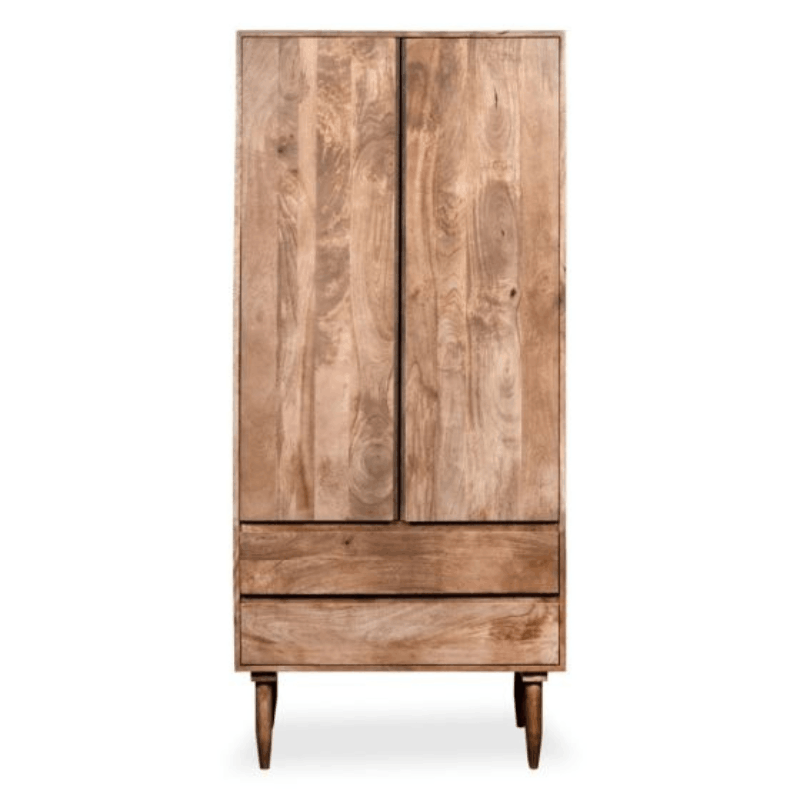 Scandi Mango 2 Drawer Wardrobe