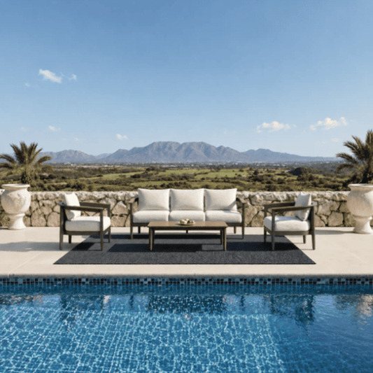 Aluxo® Hemera Outdoor Range 5-Seater Lounge Set