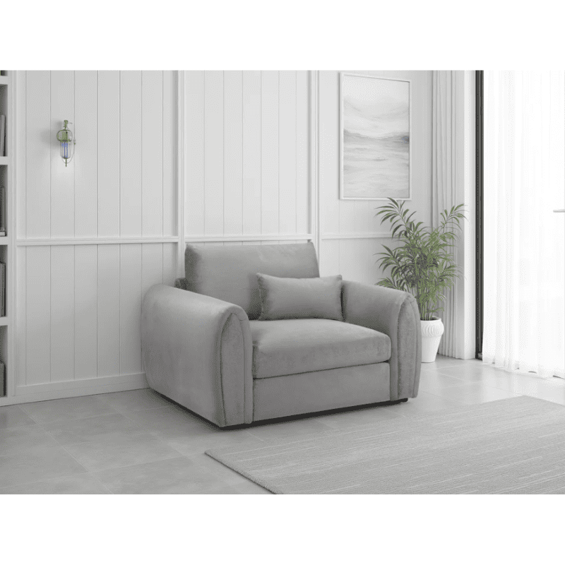 Mirabel Plush Velvet Armchair