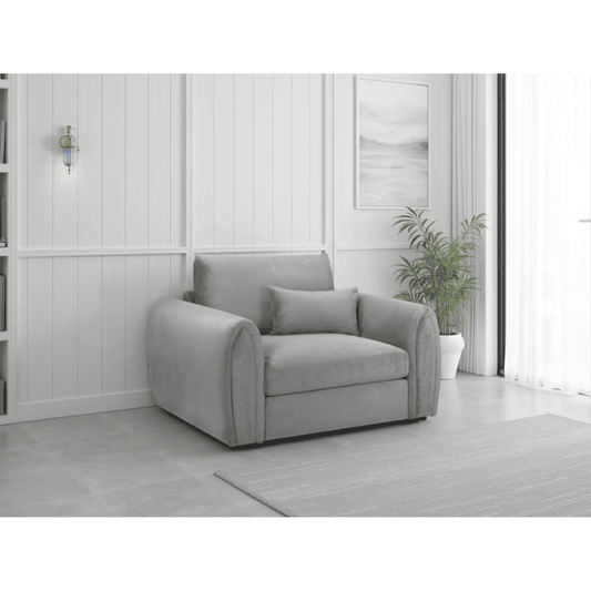 Mirabel Plush Velvet Armchair