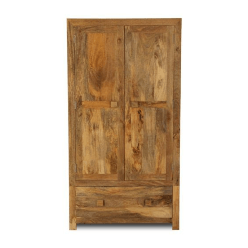 Light Dakota Double Wardrobe
