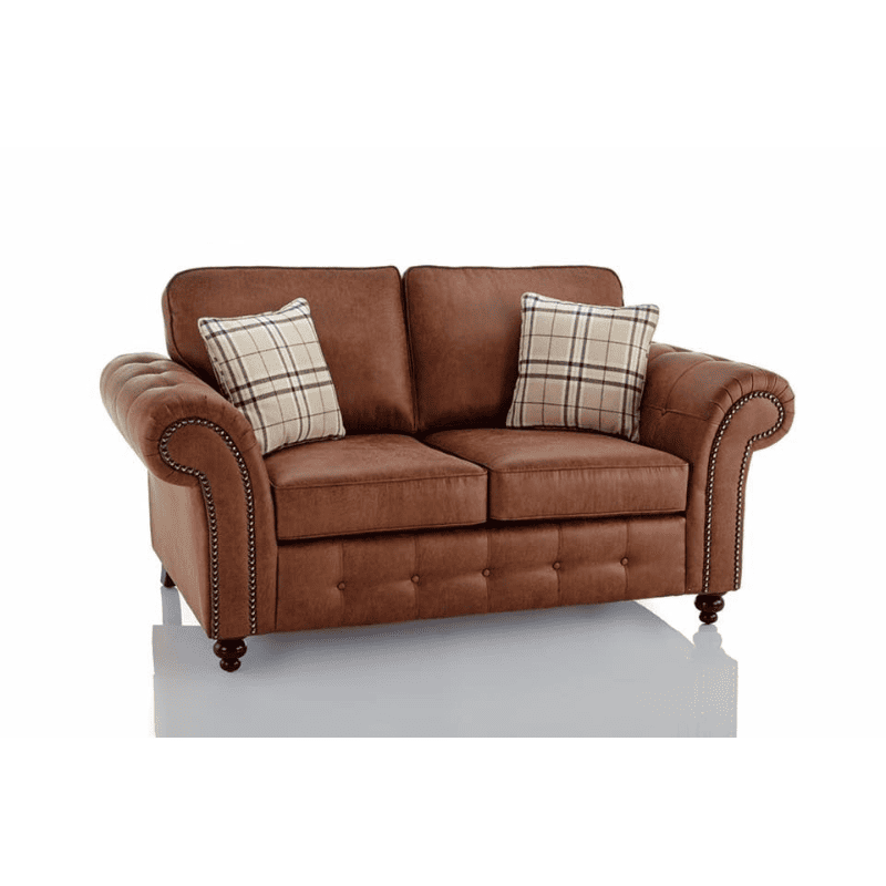 Oakland 3+2 Nevada Fabric Sofa Set — Tan