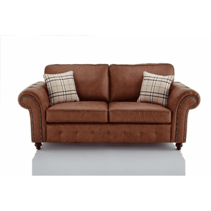 Oakland 3+2 Nevada Fabric Sofa Set — Tan