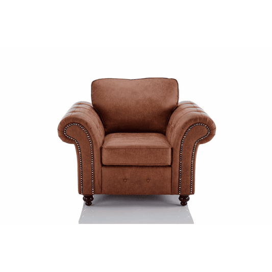 Oakland Nevada Fabric Armchair — Tan