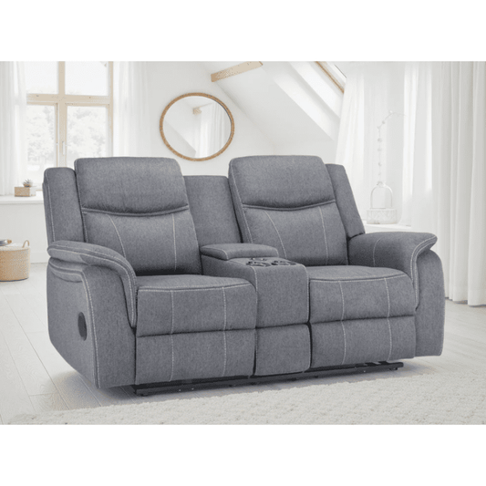 Galaxy Tech 2-Seater Electric Recliner Sofa