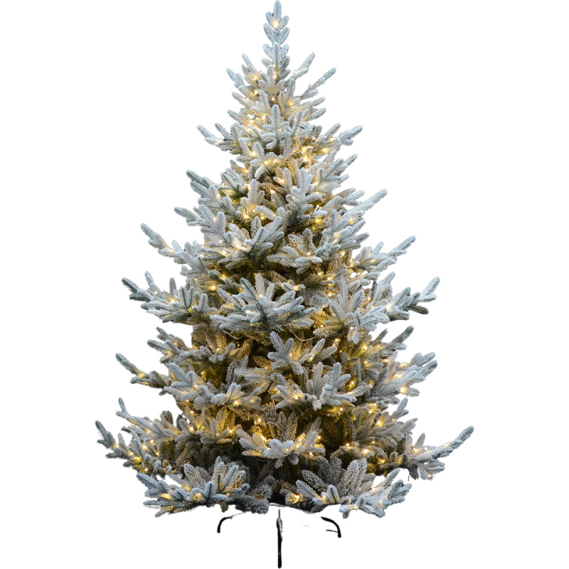 Snowy Spruce 7ft Pre-Lit 500 LED Christmas Tree