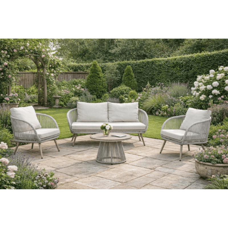 Cove Outdoor Lounge Set Natural (4-Seater)