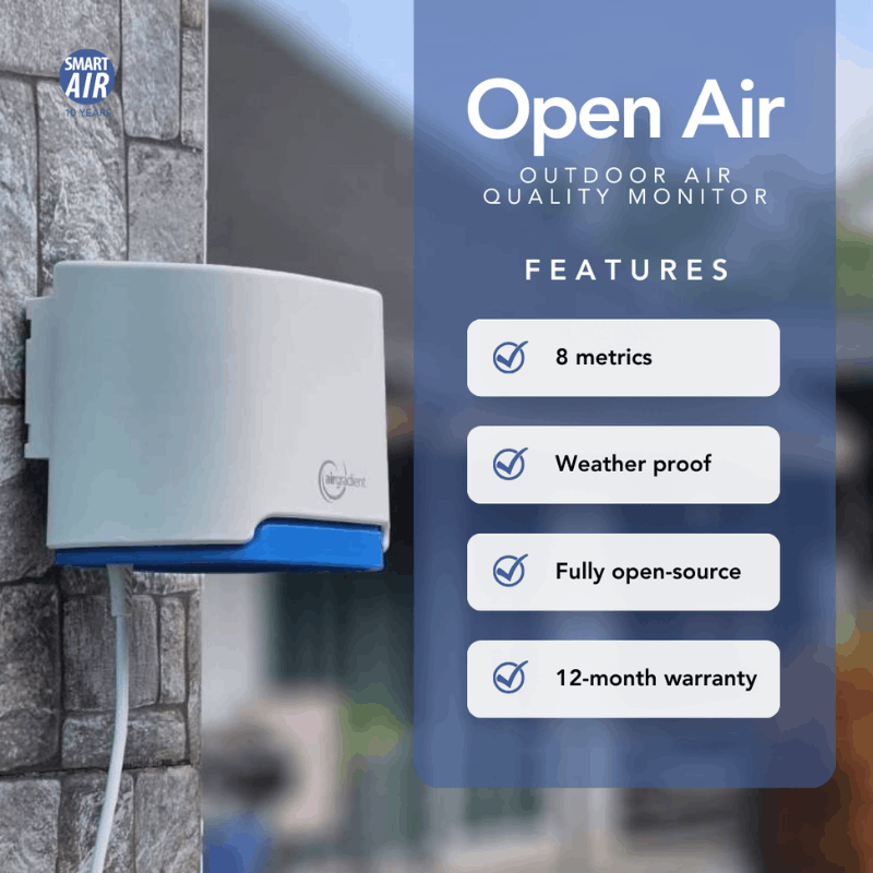 AirGradient Open Air Outdoor Air Quality Monitor (with SIM)
