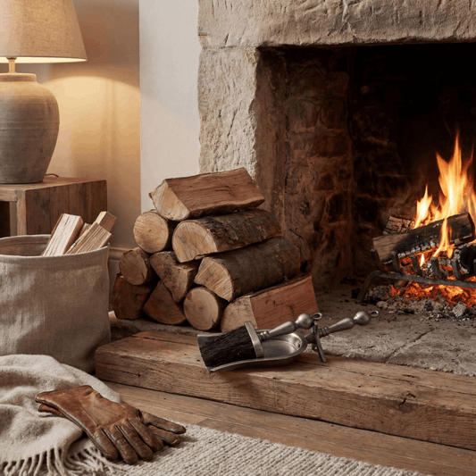 Hearth Tidy Set in Antique Pewter Effect Finish