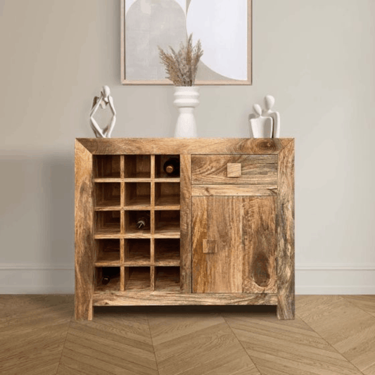 Light Dakota Wine Rack
