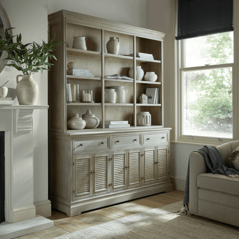Delphine Collection 3 Shelf Large Dresser Top