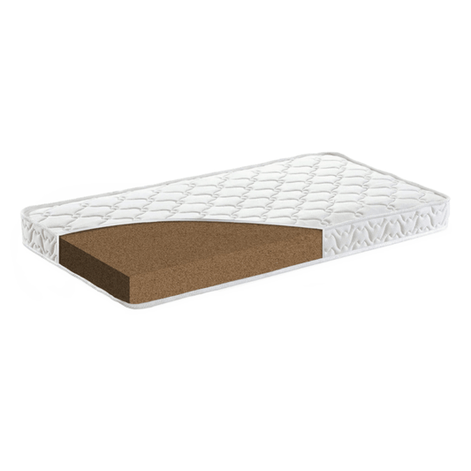 Demko Organic Coir Mattress ExtraLuxe A | Extra Firm Vegan Tencel GOTS Organic Cotton