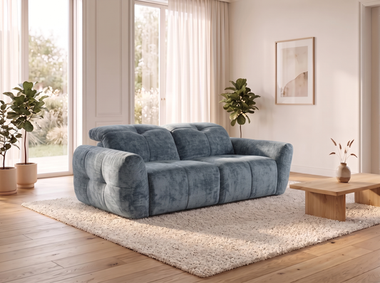 Faringdon Electric Recliner Grey 2 Seater