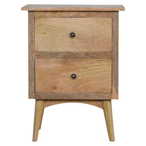 Artisan Nordic Style Bedside with 2 Drawers