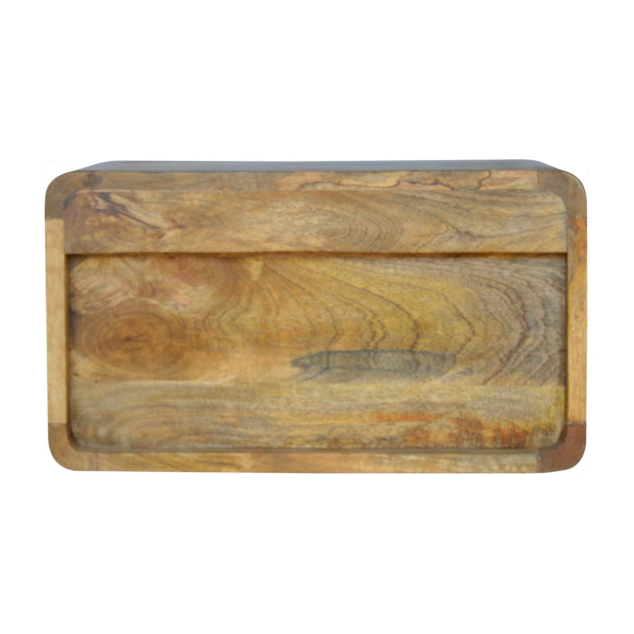 Artisan Floating Curve Open Slot Bedside